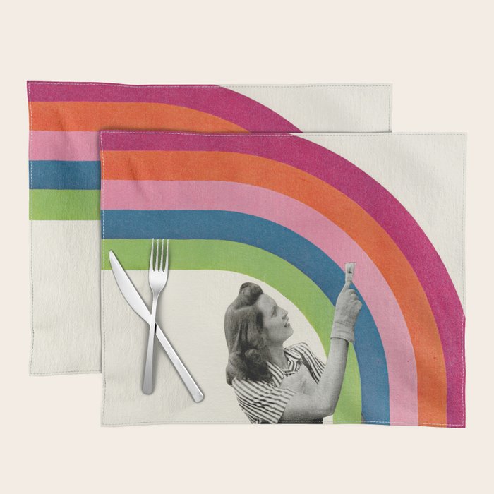 Paint a Rainbow Placemat Gallery Image 1