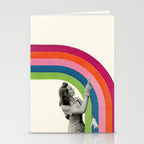 Paint a Rainbow Stationery Card Gallery Image 2