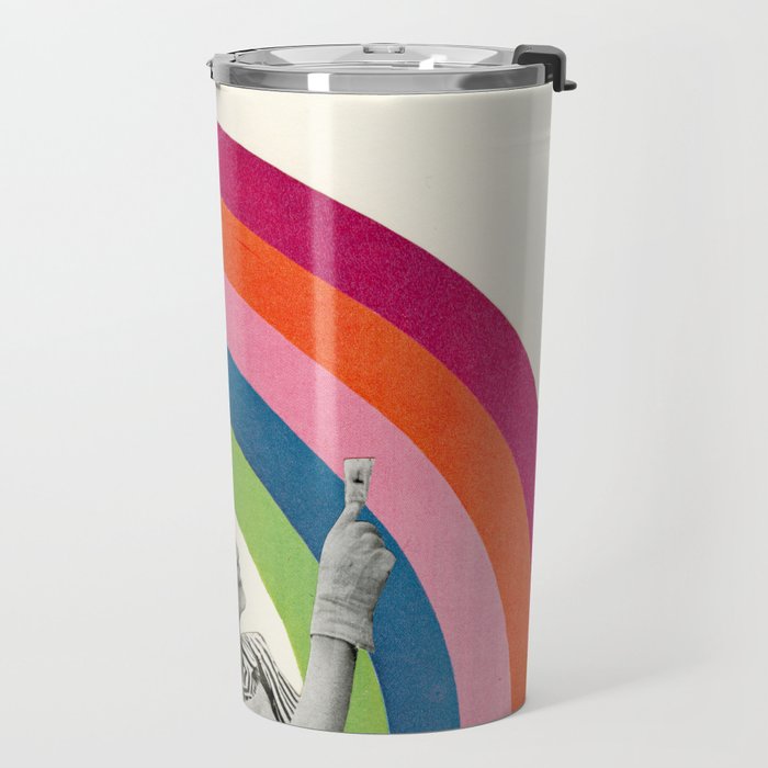 Paint a Rainbow Travel Mug Gallery Image 2