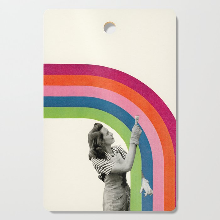 Paint a Rainbow Cutting Board Gallery Image 1