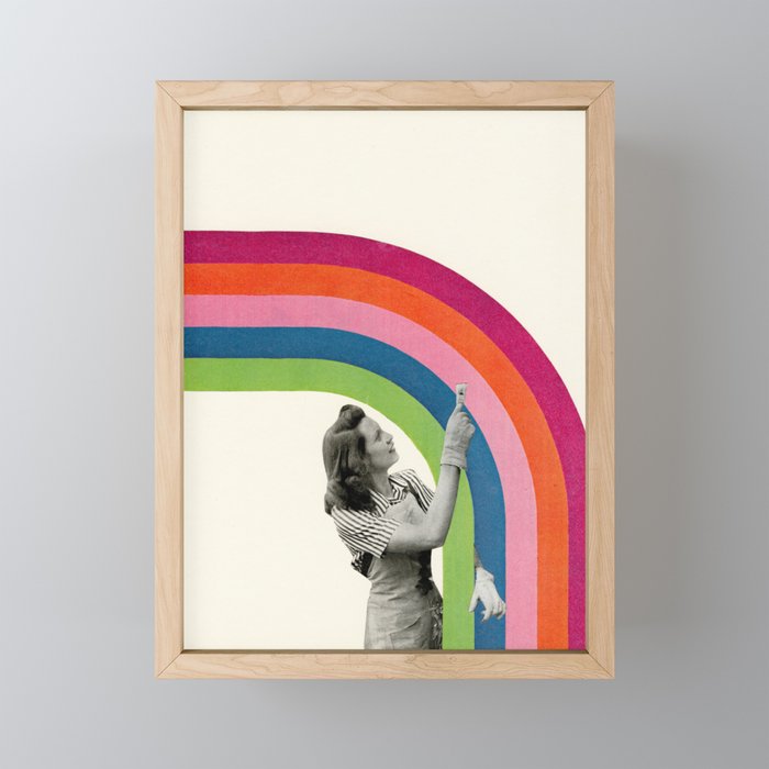 Paint a Rainbow Mini Art Print Gallery Image 1