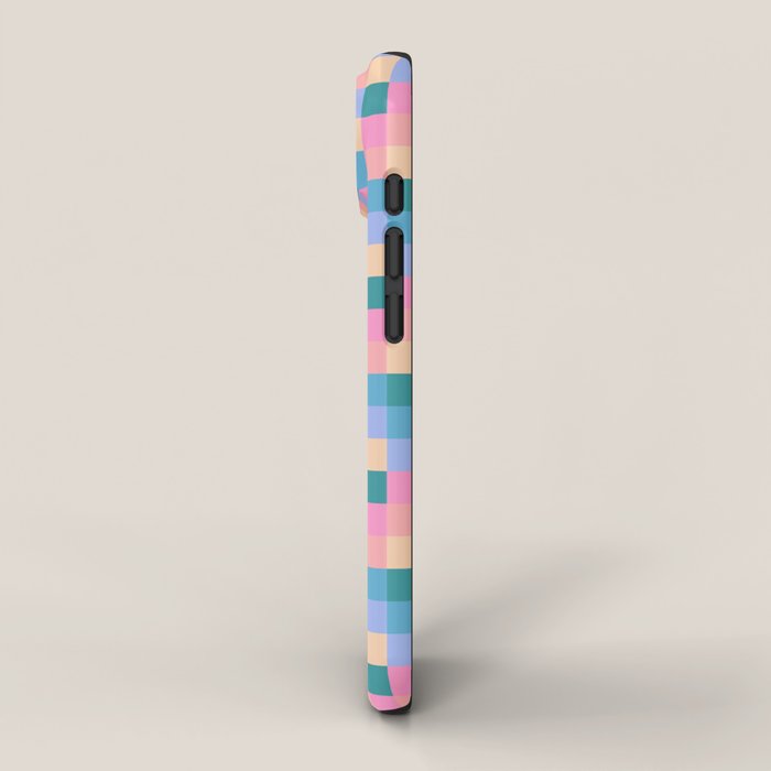 Bold Retro Checks Pattern - Small XXXI iPhone Case Gallery Image 2