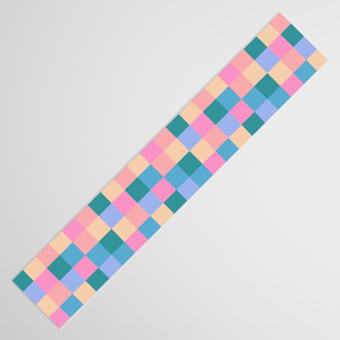 Bold Retro Checks Pattern - Small XXXI Table Runner Gallery Image 3
