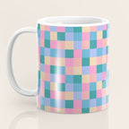Bold Retro Checks Pattern - Small XXXI Coffee Mug Gallery Image 3