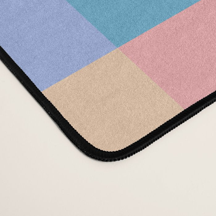 Bold Retro Checks Pattern - Small XXXI Desk Mat Gallery Image 4