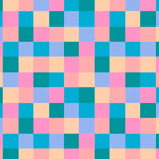 Bold Retro Checks Pattern - Small XXXI Coffee Mug Gallery Image 2