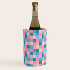 Bold Retro Checks Pattern - Small XXXI Wine Chiller Gallery Image 3