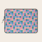 Bold Retro Checks Pattern - Small XXXI Laptop Sleeve Gallery Image 1