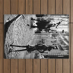 Fearless Girl and the Charging Bull Outdoor Rug Gallery Image 1