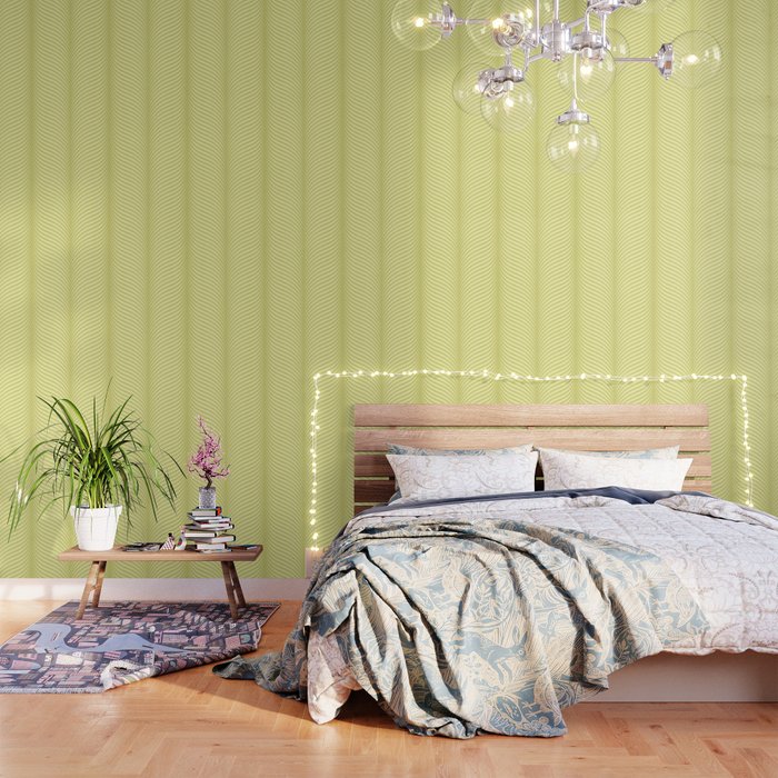 Elysian XX Pastel Lime Green Wallpaper Gallery Image 1