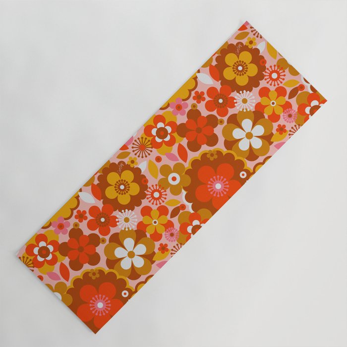 Groovy Florals - Sunshine Yoga Mat Gallery Image 1