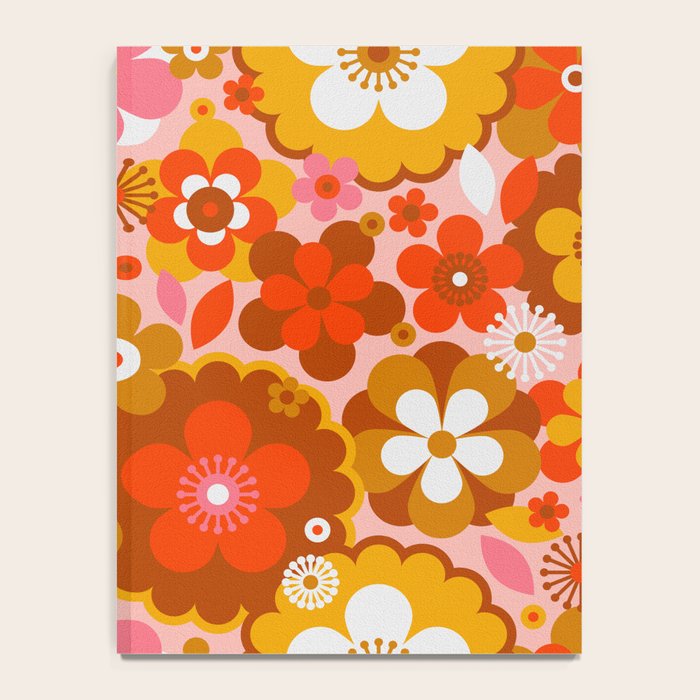 Groovy Florals - Sunshine Notebook Gallery Image 4