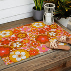 Groovy Florals - Sunshine Outdoor Rug Gallery Image 2