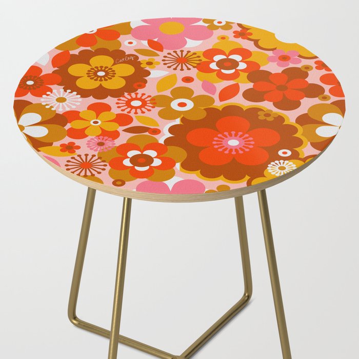 Groovy Florals - Sunshine Side Table Gallery Image 2