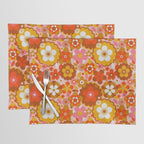 Groovy Florals - Sunshine Placemat Gallery Image 1