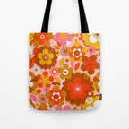 Groovy Florals - Sunshine Tote Bag Gallery Image 1