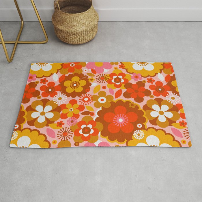 Groovy Florals - Sunshine Rug Gallery Image 1