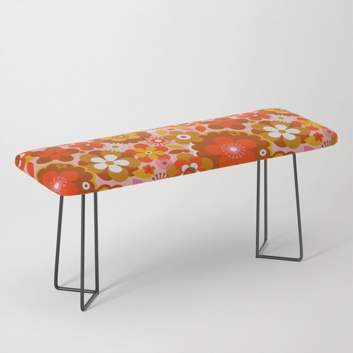 Groovy Florals - Sunshine Bench Gallery Image 1