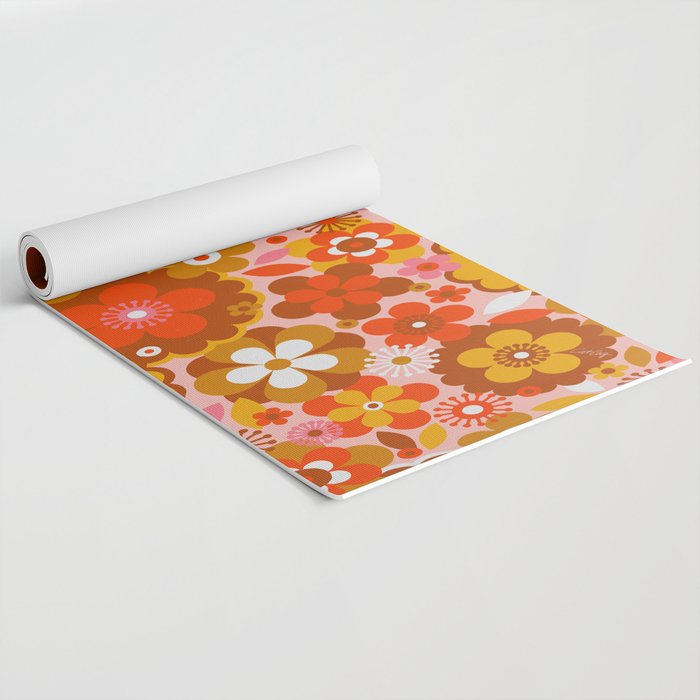 Groovy Florals - Sunshine Yoga Mat Gallery Image 2