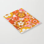 Groovy Florals - Sunshine Notebook Gallery Image 3
