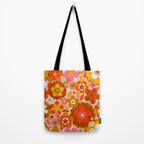 Groovy Florals - Sunshine Tote Bag Gallery Image 2