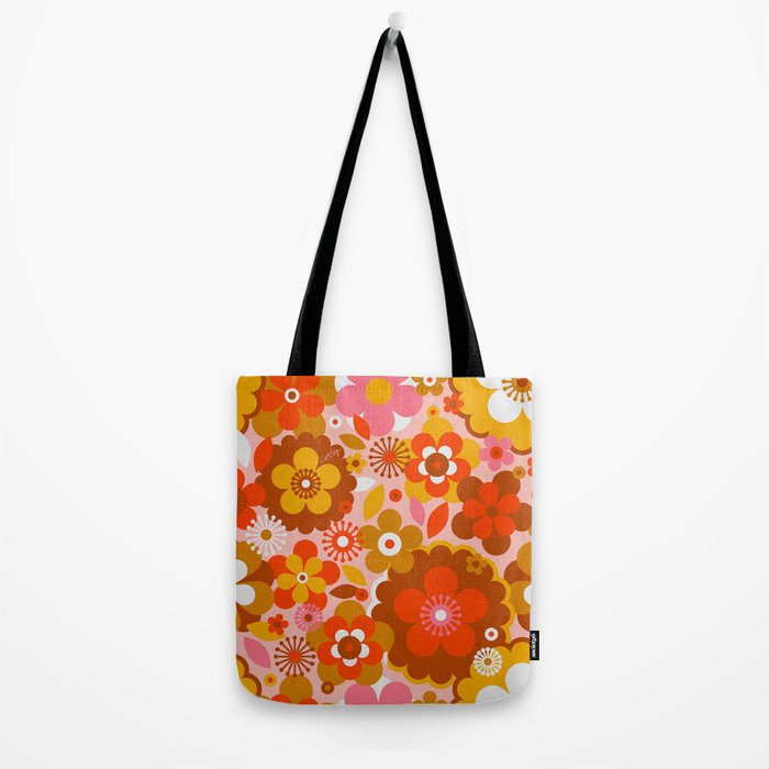Groovy Florals - Sunshine Tote Bag Gallery Image 2