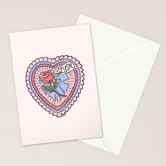 LOVE YOU SO MUCH Stationery Card Gallery Image 2