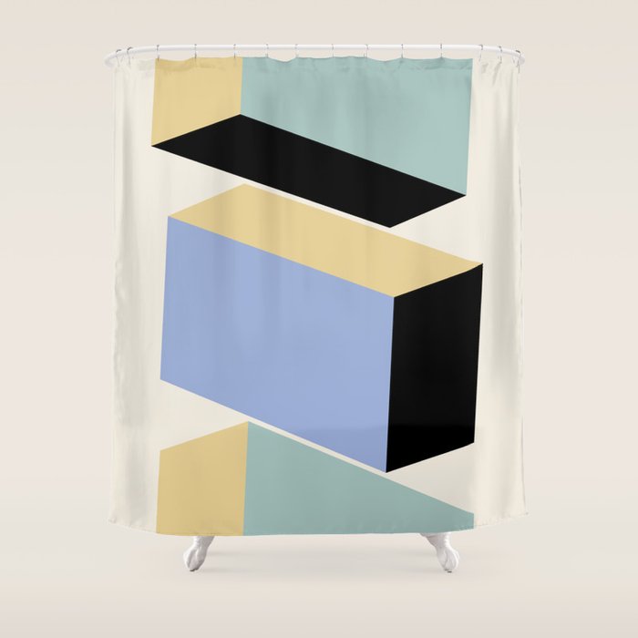 Modernist Objects IV Shower Curtain Gallery Image 1