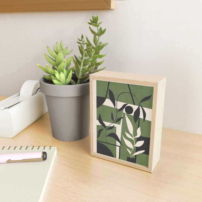 Abstract Foliage 4 Mini Art Print Gallery Image 2