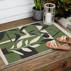 Abstract Foliage 4 Outdoor Rug Gallery Image 2