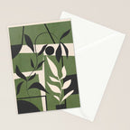 Abstract Foliage 4 Stationery Card Gallery Image 2