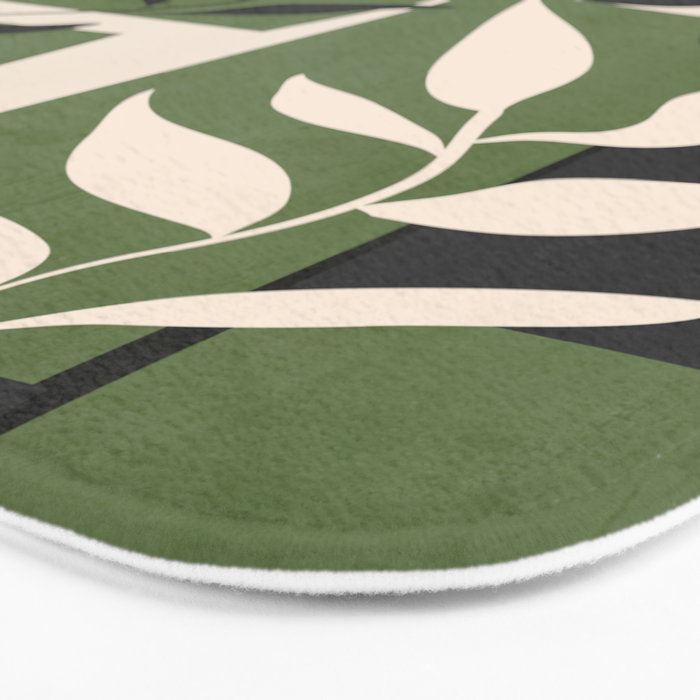 Abstract Foliage 4 Bath Mat Gallery Image 3