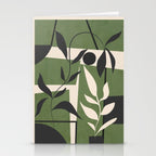 Abstract Foliage 4 Stationery Card Gallery Image 2
