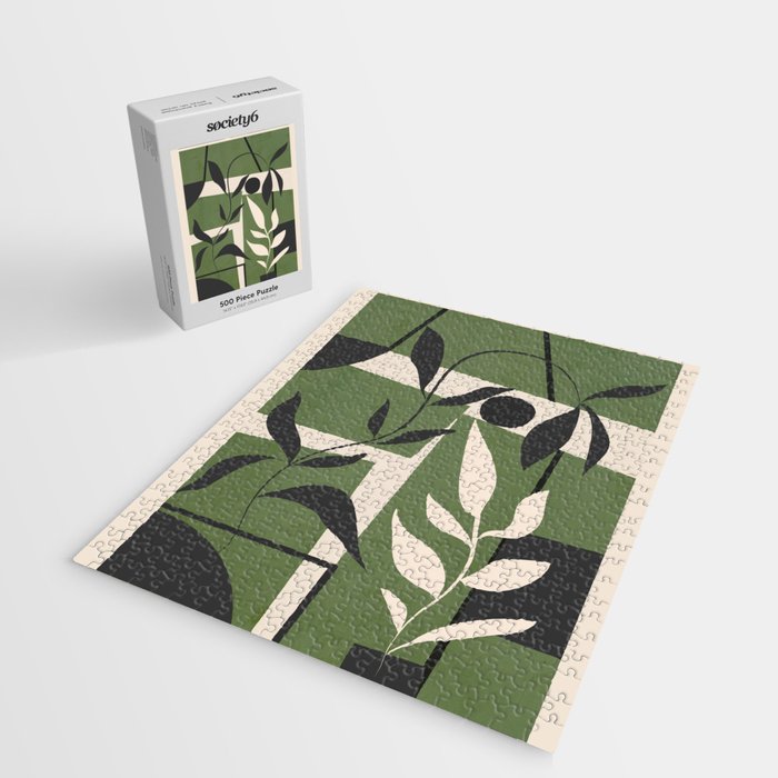 Abstract Foliage 4 Jigsaw Puzzle Gallery Image 2