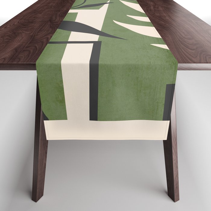 Abstract Foliage 4 Table Runner Gallery Image 1