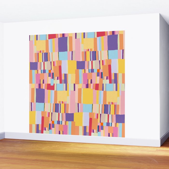 Colour play II Wall Mural Gallery Image 2