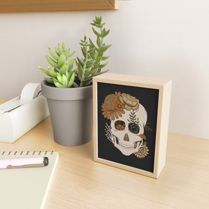 Autumn Skulls Mini Art Print Gallery Image 2