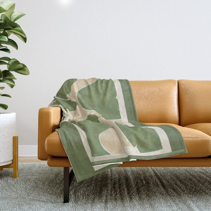 Abstract Forms 02 Throw Blanket Gallery Image 1