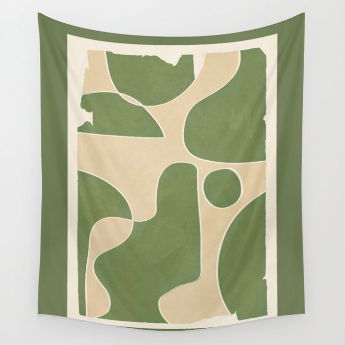 Abstract Forms 02 Wall Tapestry Gallery Image 1