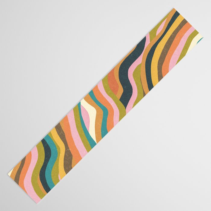 Rainbow Marble Table Runner Gallery Image 3