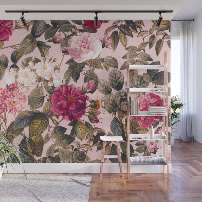 Rose Garden V Wall Mural Gallery Image 1