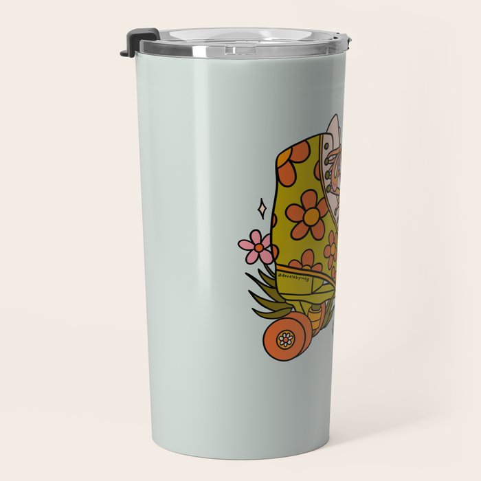 Virgo Roller Skate Travel Mug Gallery Image 3