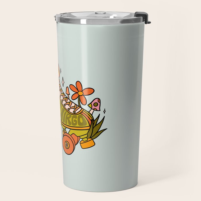 Virgo Roller Skate Travel Mug Gallery Image 2