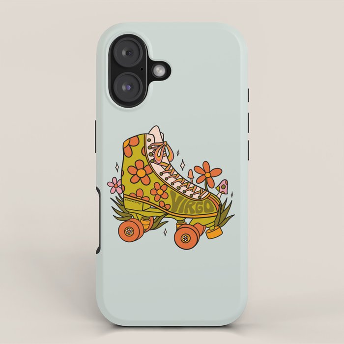 Virgo Roller Skate iPhone Case Gallery Image 1