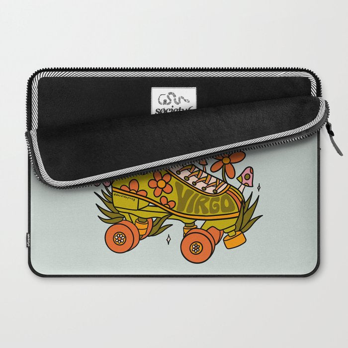 Virgo Roller Skate Laptop Sleeve Gallery Image 2