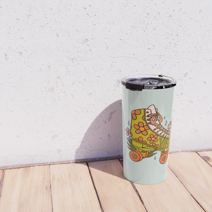 Virgo Roller Skate Travel Mug Gallery Image 4