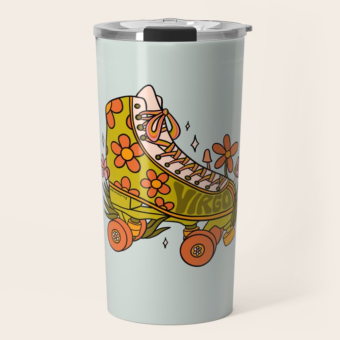 Virgo Roller Skate Travel Mug Gallery Image 1