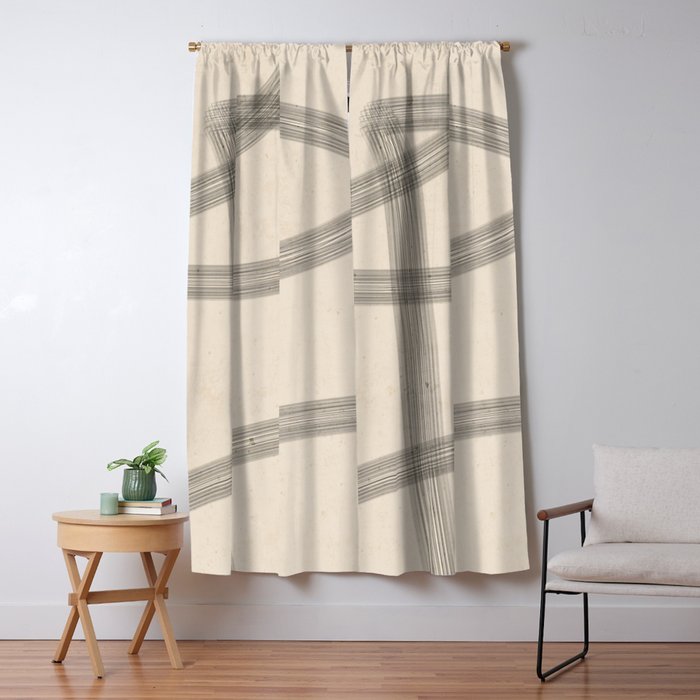 Minimal Abstract Art 20 Window Curtain Gallery Image 5