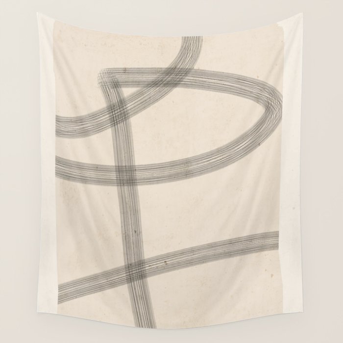 Minimal Abstract Art 20 Wall Tapestry Gallery Image 1