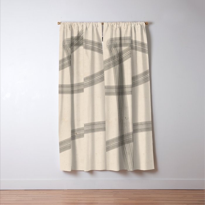 Minimal Abstract Art 20 Window Curtain Gallery Image 3